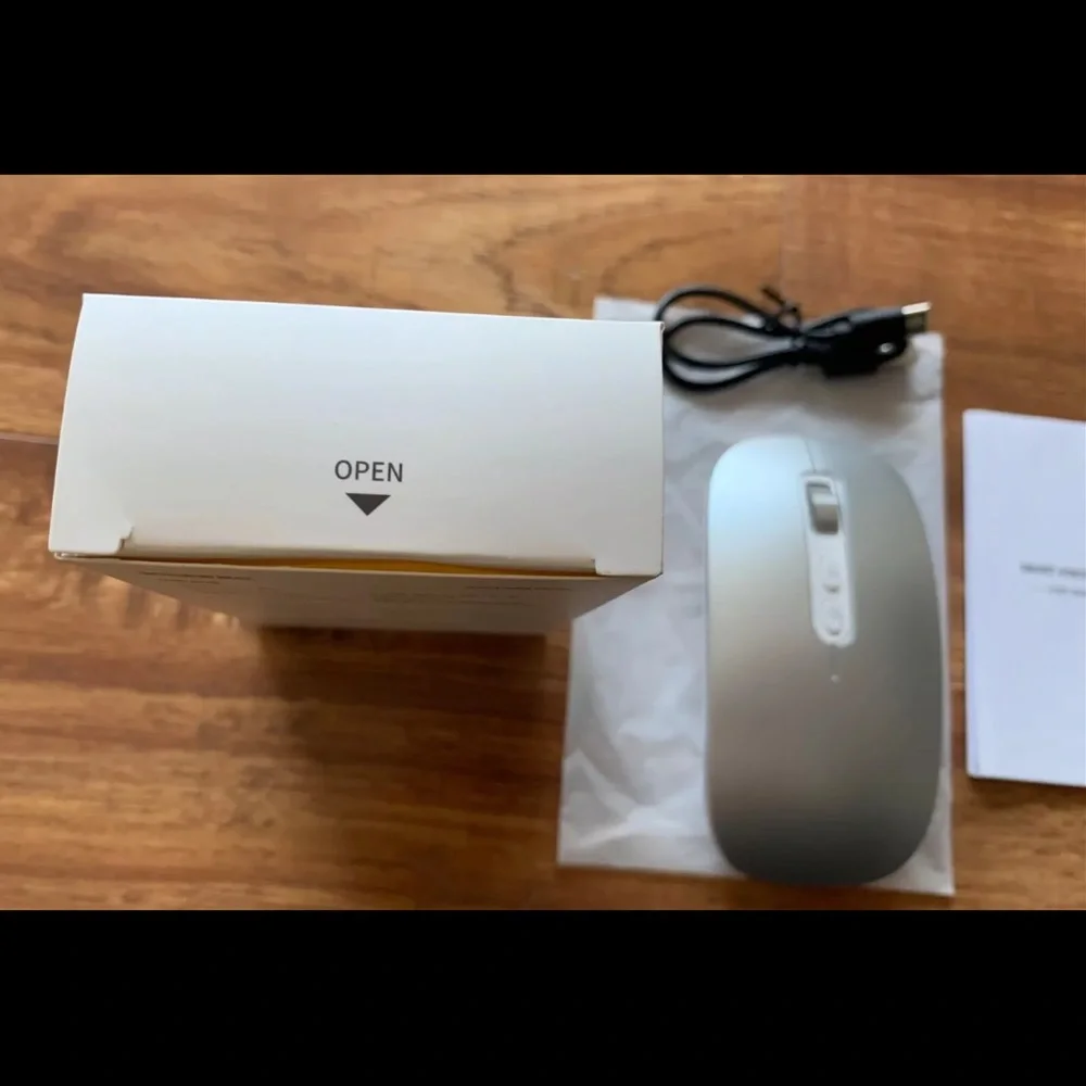 Wireless Rechargeable Intelligent Mouse 2.4G Wireless Ergonomic AI Voice Mouse